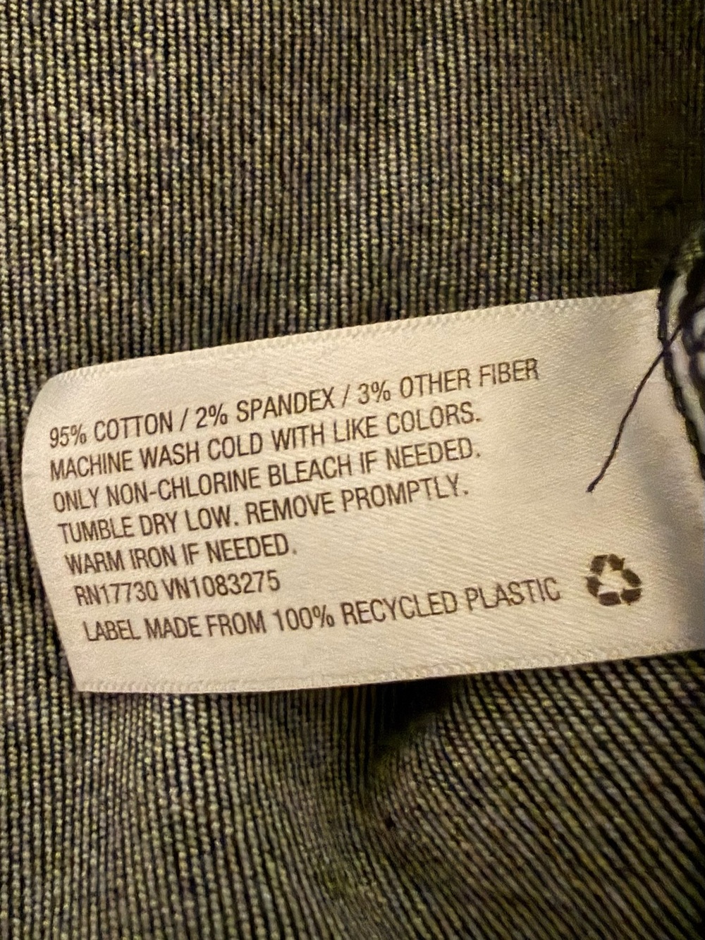 Merona Denim Top - Picture 5 of 5
